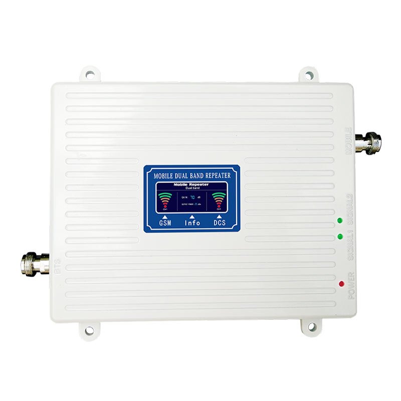 Gsm DCS 900/1800Mhz 2G 3G 4G Signal Booster Cell Phone Signal Repeater Kit With Indoor and Outdoor Antenna